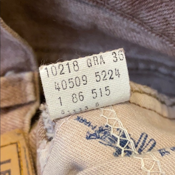 ☆ Deadstock Vintage Rare Dusty Rose Pink Levi’s ☆ - Picture 6 of 7